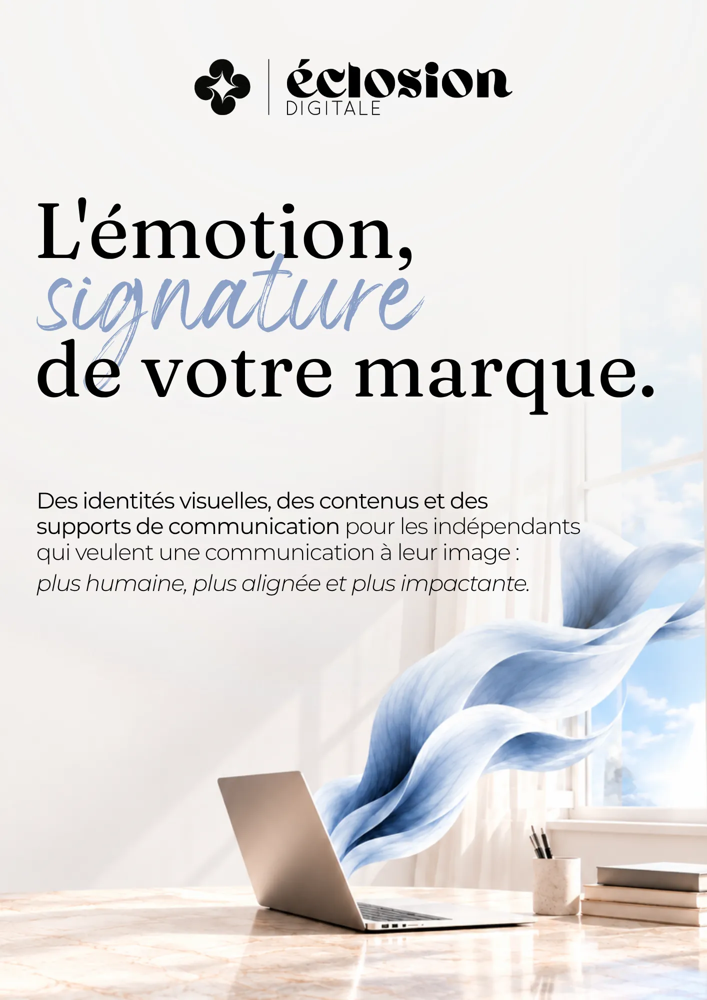Plaquette commerciale Éclosion Digitale